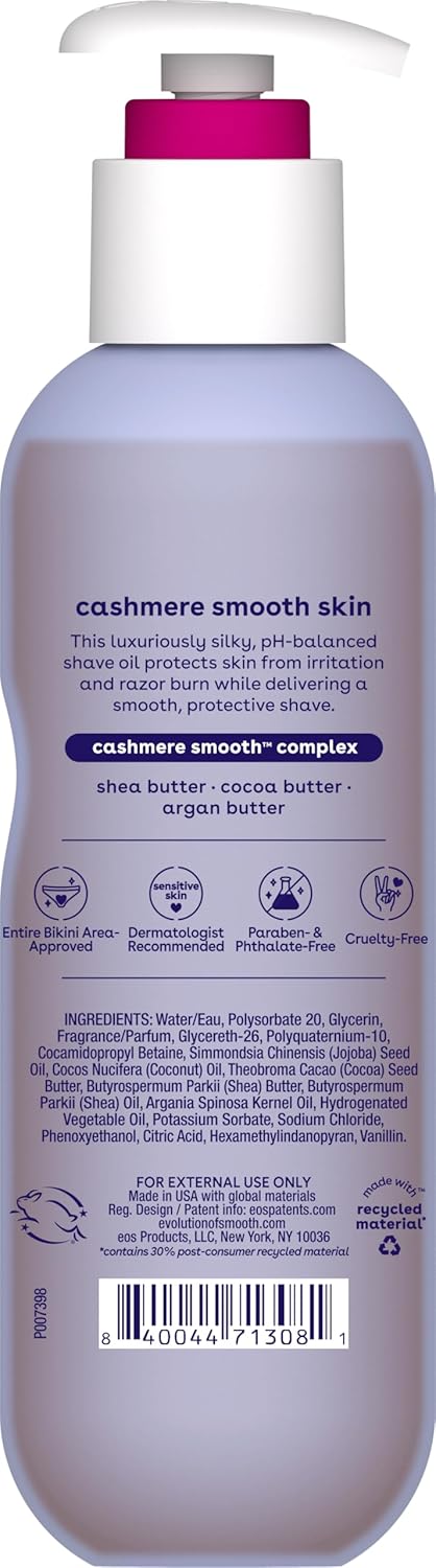 EOS Shave Oil – Vanilla Cashmere