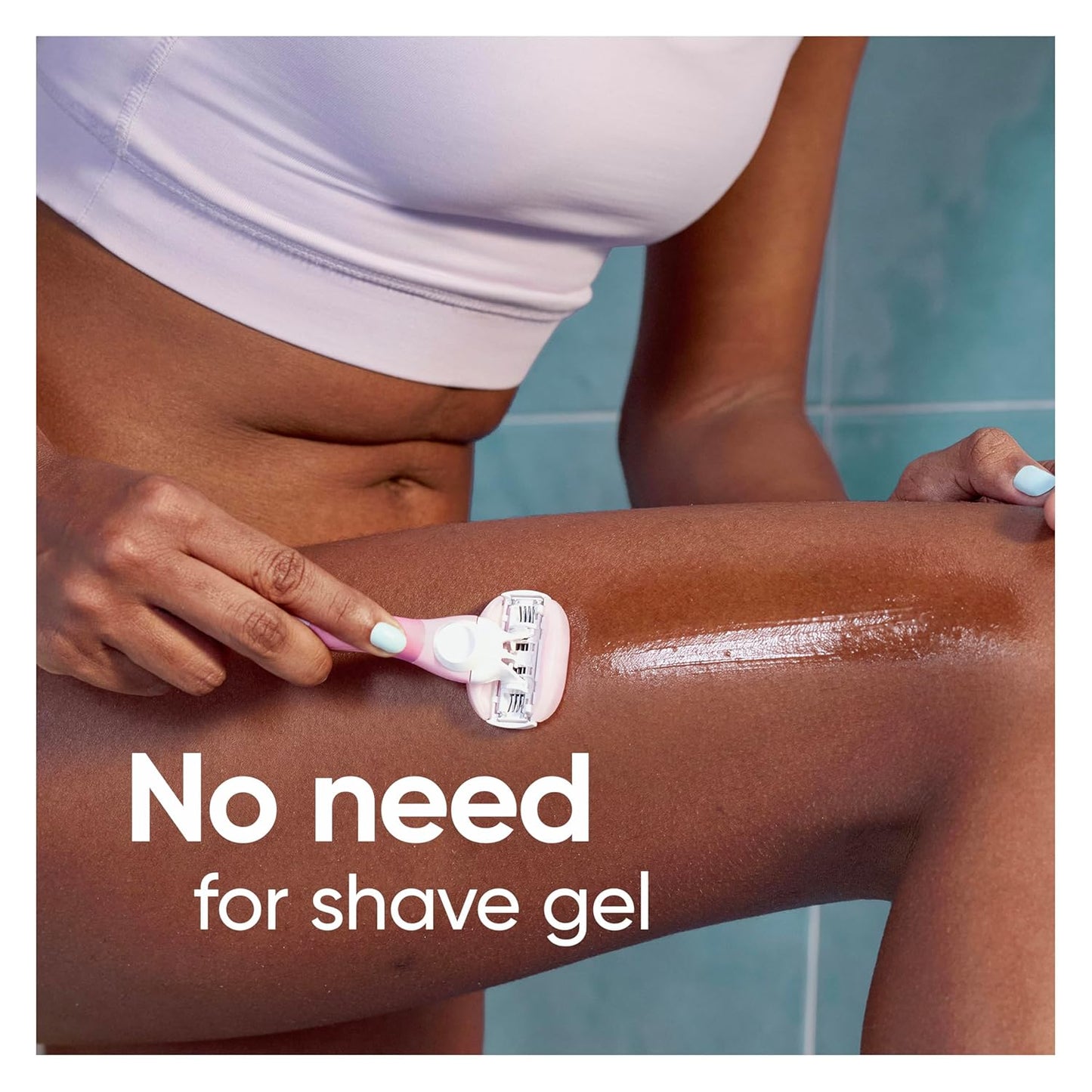 Gillette Venus ComfortGlide White Tea - Handle + 4 Refills